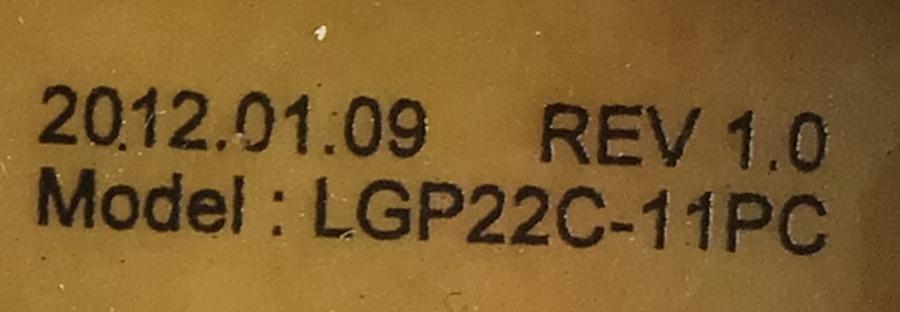 FUENTE PARA TV LG / NUMERO DE PARTE EAY62609502 / LGP22C-11PC / 62609502 / PANEL LC215EXE (SG)(A1) / MODELO 22LX570M-AU.BUSHLJM	 - Imagen 3